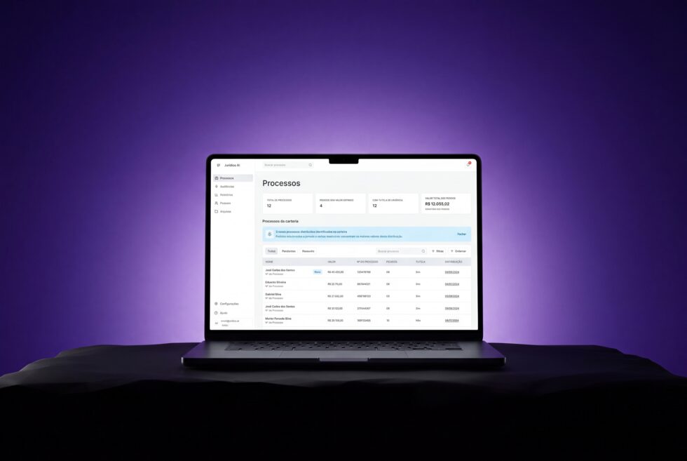 Plataforma Jurídico AI para departamentos jurídicos