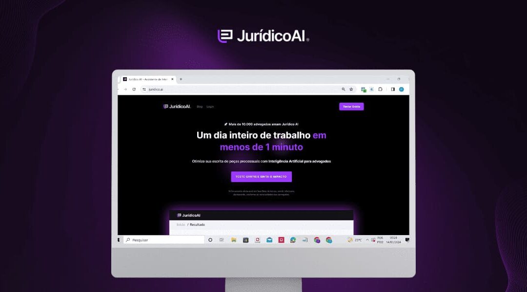 Faça uma pergunta jurídica para a IA da Jurídico AI