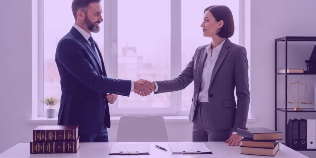 Jurídico AI: advogados trabalhando juntos.