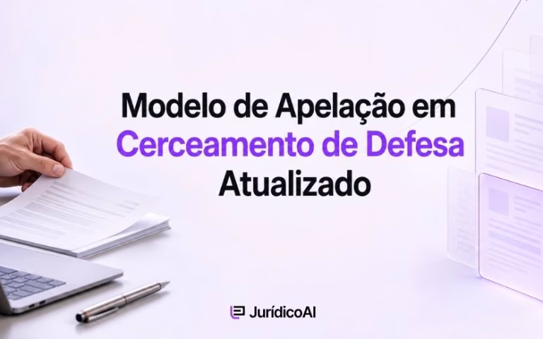 Modelo de apelação por cerceamento de defesa atualizado