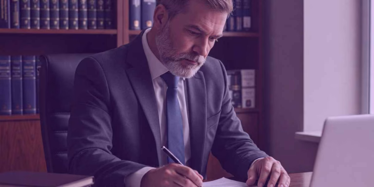Advogado estudando sobre indeferimento da Inicial (art. 330 do CPC).