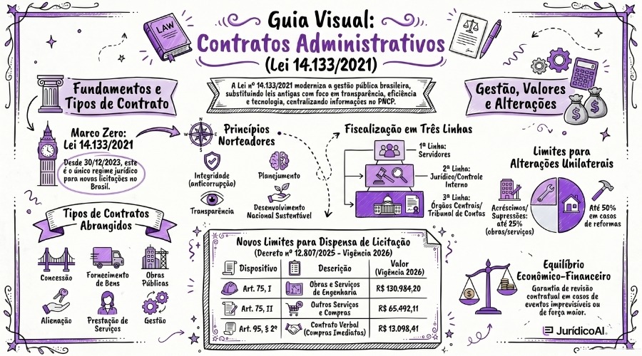  Contratos Administrativos: Lei 14.133/2021 e as Novas Diretrizes