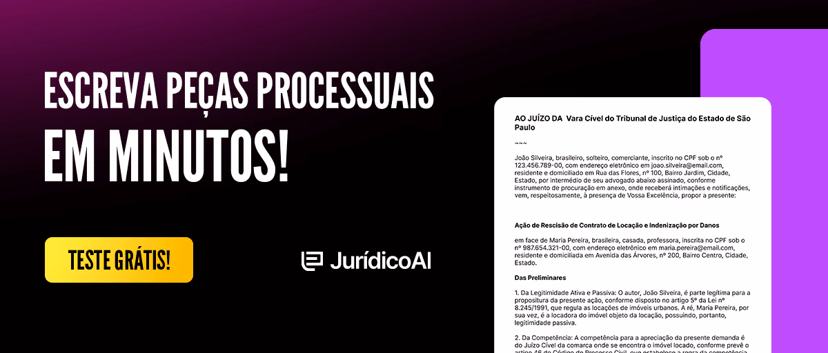 JuridicoAI - Escreva peças processuais em minutos