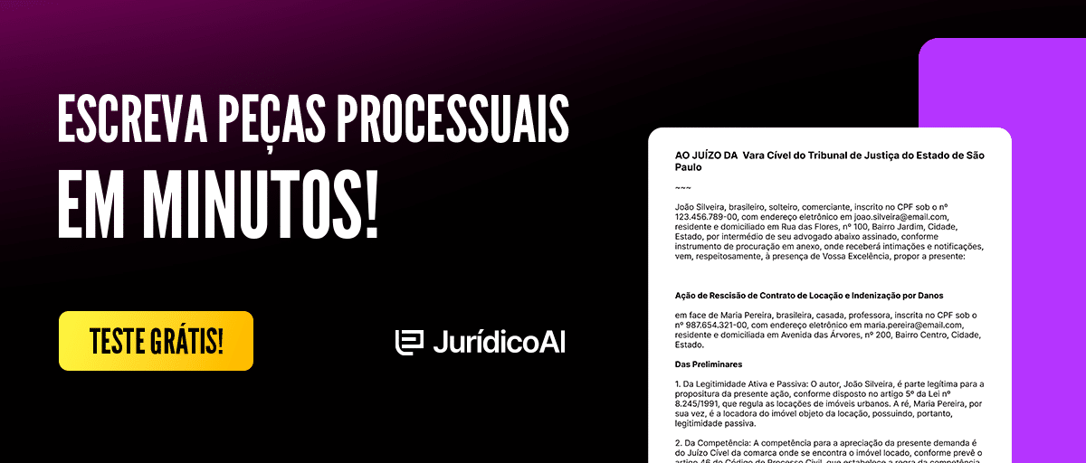 JuridicoAI - Escreva peças processuais em minutos