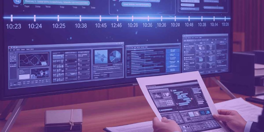 Advogado analisando os exemplos de provas digitais no Direito Penal 