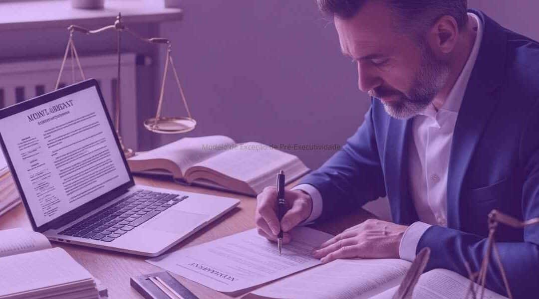 Modelo de Exceção de Pré-Executividade