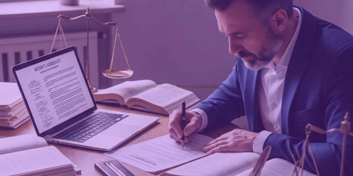 Modelo de exceção de Pre executividade