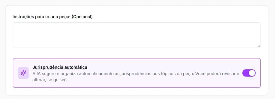 Tela com instruções para montar a peça