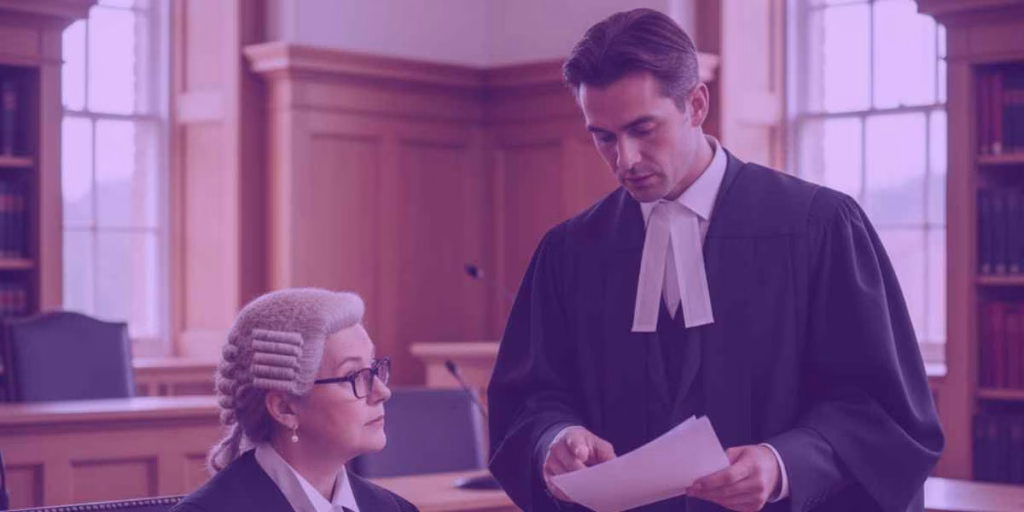 Advogado despachando com juíza após entender pontos importantes sobre como despachar 