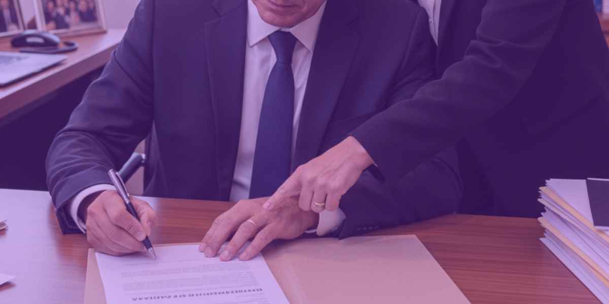 Advogada orientando politico sobre como se desfiliar de um partido