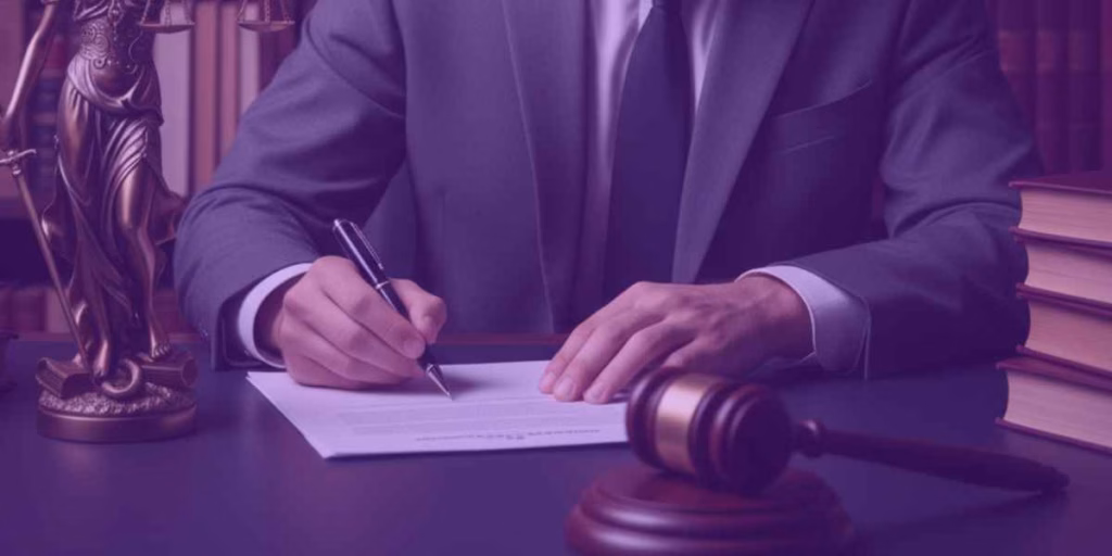 Advogado lendo sobre como fazer uma defesa prévia criminal  