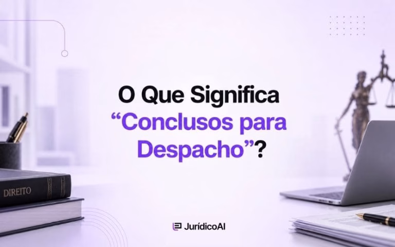 Imagem representando o conclusos para despacho