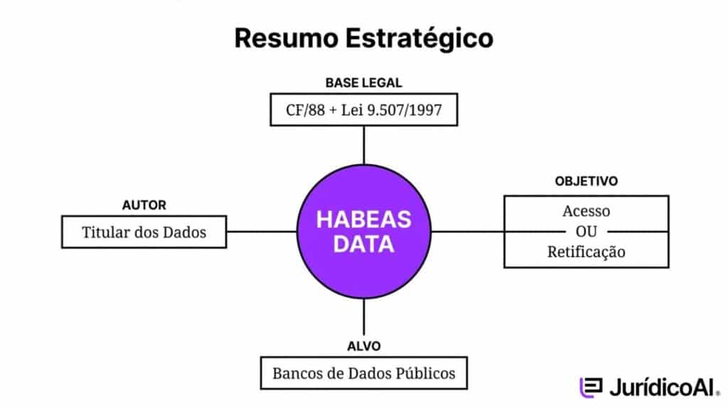 Resumo estratégico sobre o Habeas data