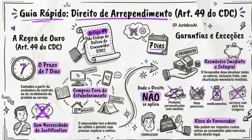 Direito de Arrependimento [Art. 49 CDC]