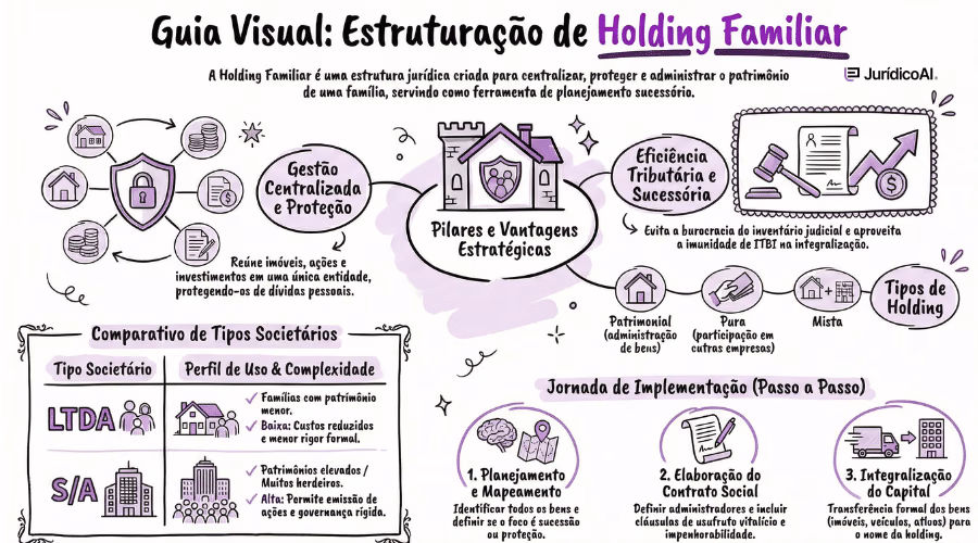 Holding Familiar O que é, como funciona e como fazer