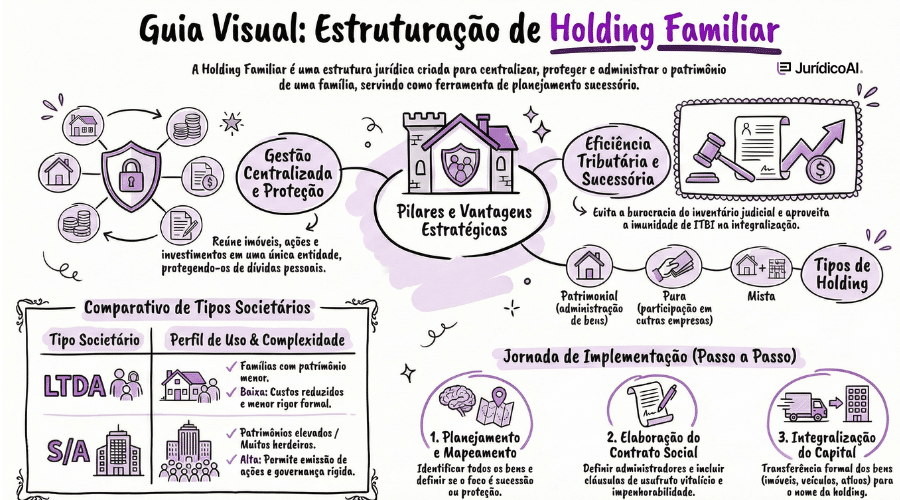 Holding Familiar O que é, como funciona e como fazer