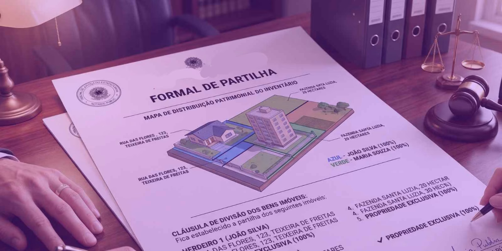 Formal de partilha: Modelo atualizado e como fazer em 2026