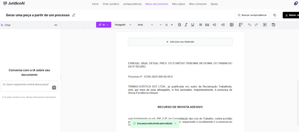 Modelo de Recurso de Revista Adesivo finalizado.