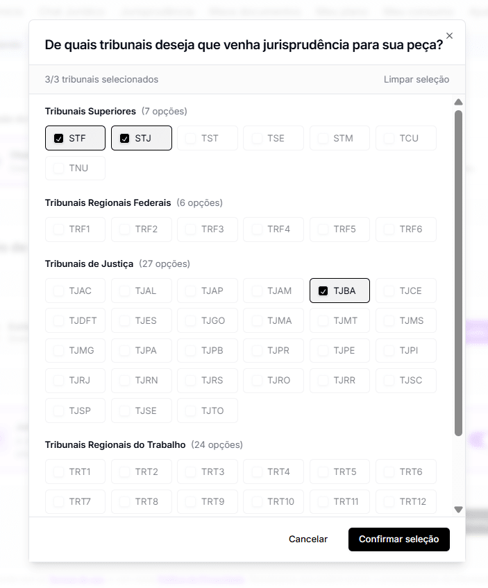 Busca de jurisprudência