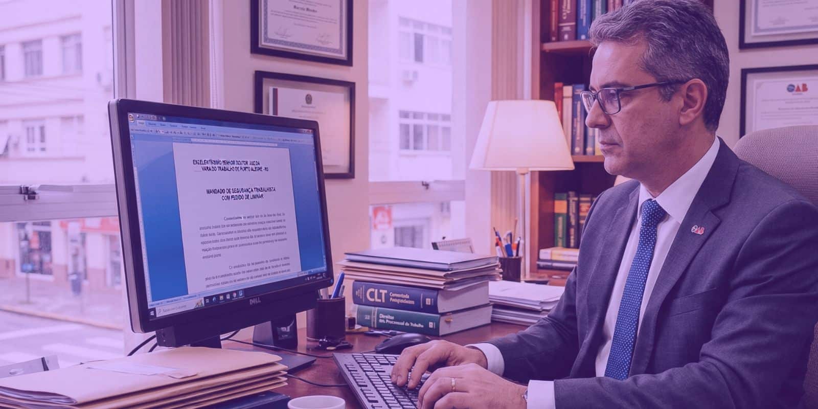 Saiba como funciona o mandado de segurança trabalhista e utilize um modelo prático atualizado para aplicação no dia a dia jurídico.