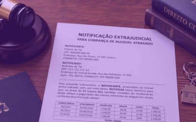 Modelo de Notificação extrajudicial para cobrança de aluguel atrasado