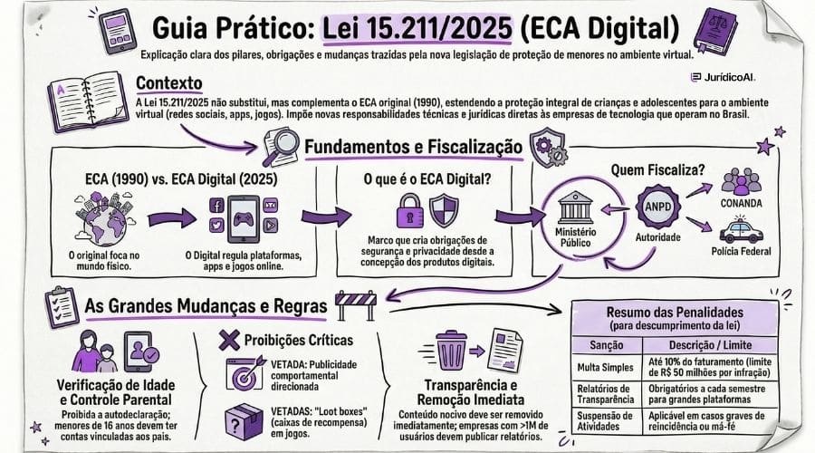 ECA Digital Guia prático da Lei 15.211/2025

