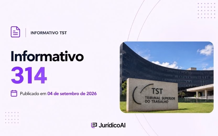 Informativo 314 TST