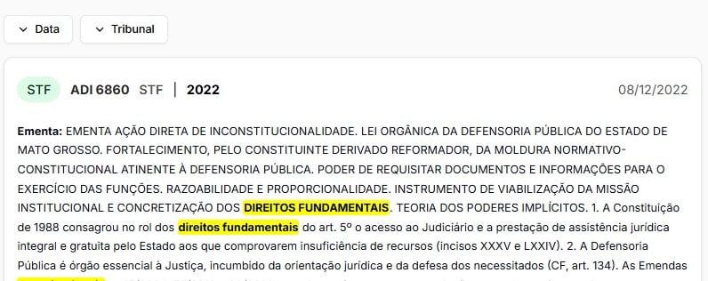 inteiro teor da decisão
