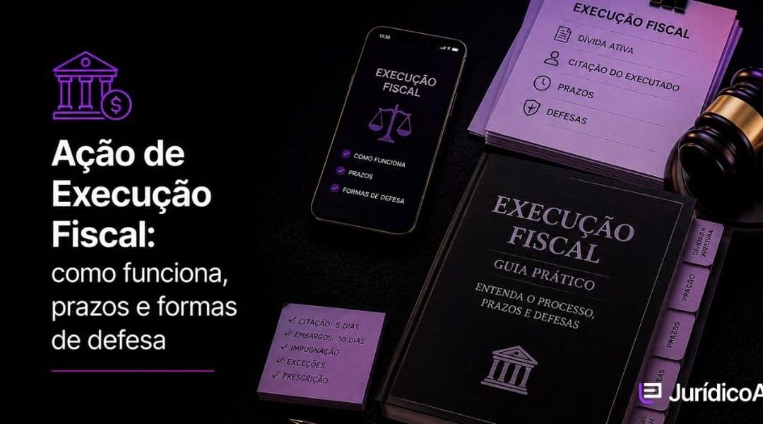 Ação de Execução Fiscal: Como funciona, prazos e formas de defesa