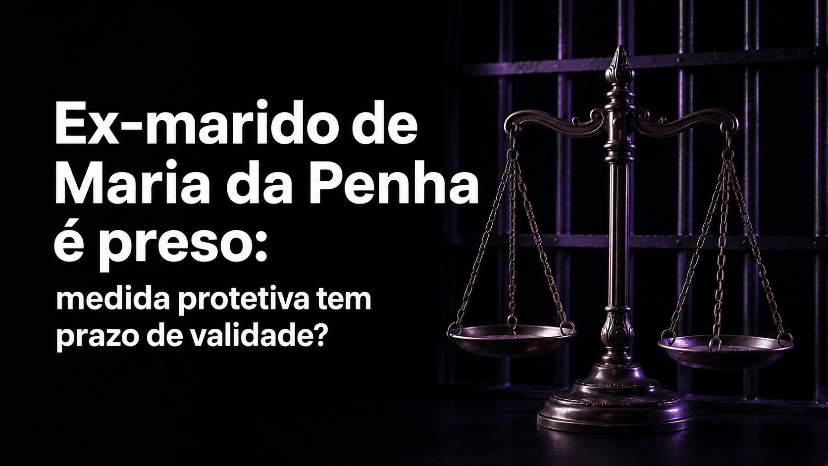 Ex-marido de Maria da Penha é preso por possível descumprimento de medida protetiva