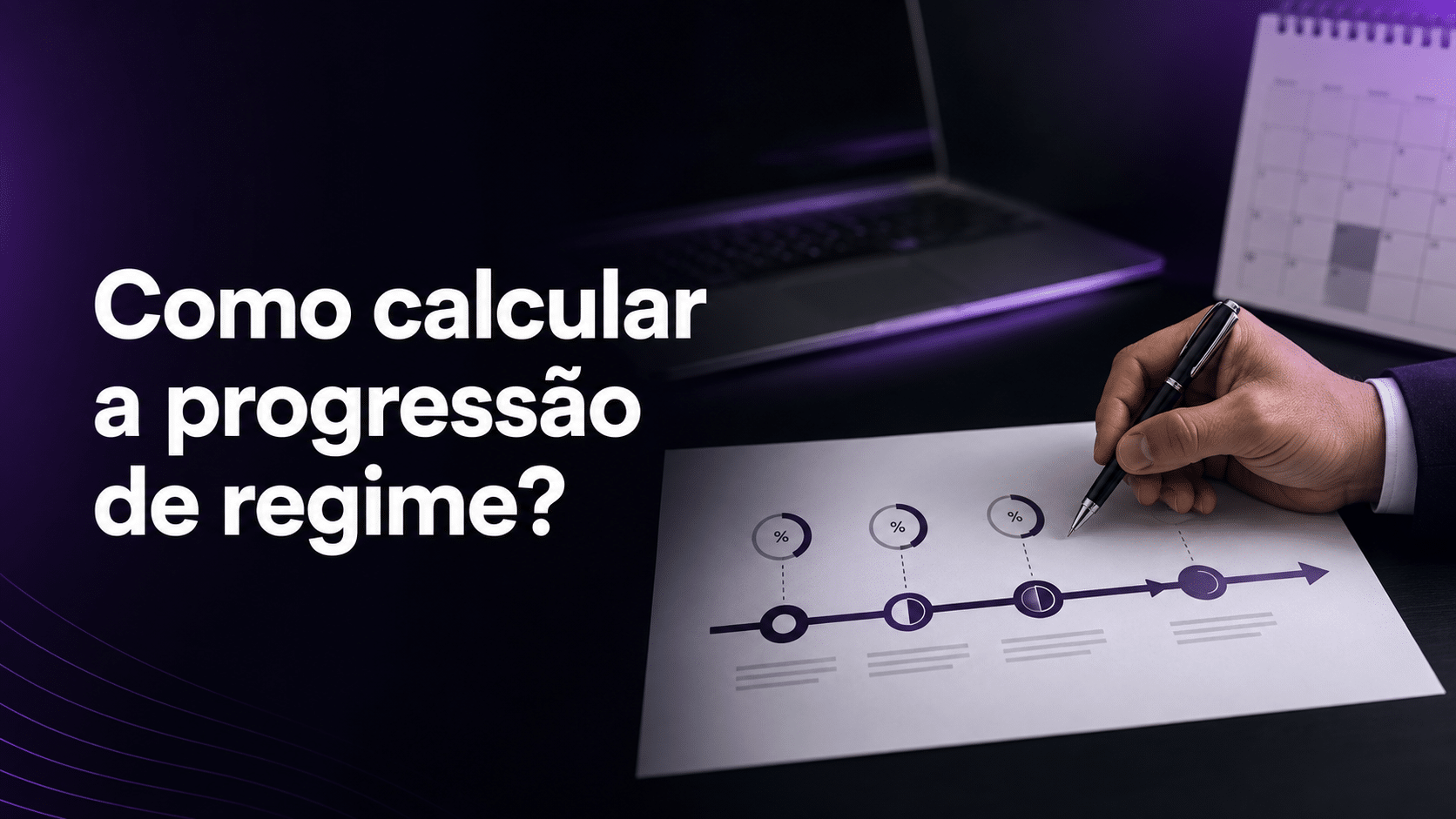 Como calcular a progressão de regime