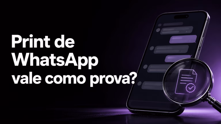 Print de WhatsApp vale como prova em processos judiciais