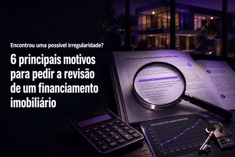6 principais motivos para pedir a revisão de um financiamento imobiliário