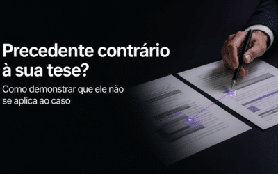 Precedente contrário à sua tese? Como demonstrar que ele não se aplica ao caso