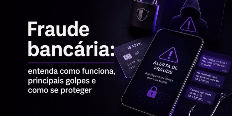Entenda o que é fraude bancária, conheça os principais golpes e saiba como agir para proteger seus direitos.