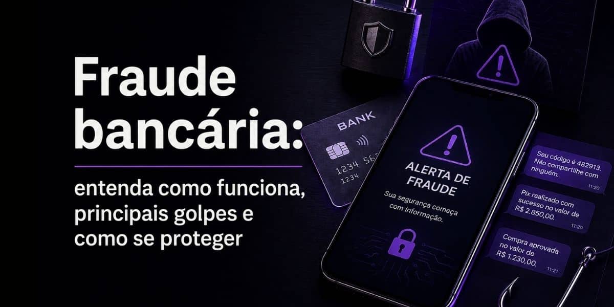 Entenda o que é fraude bancária, conheça os principais golpes e saiba como agir para proteger seus direitos.