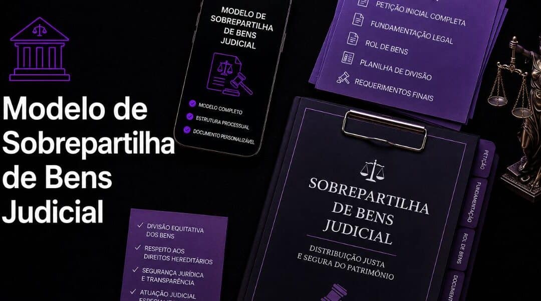 Modelo de Sobrepartilha Judicial: veja como elaborar a petição