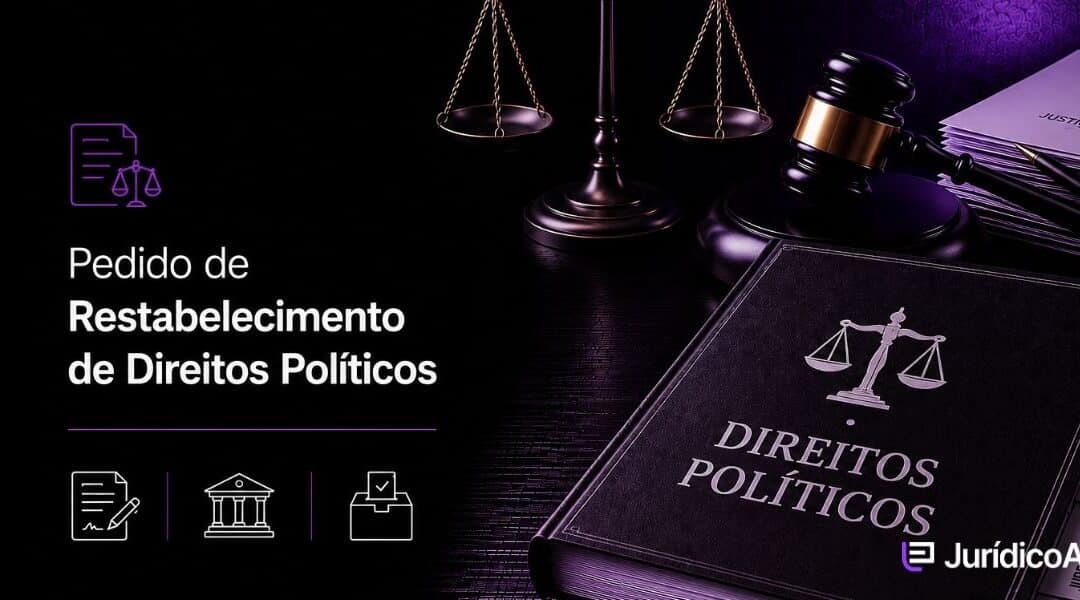 Pedido de Restabelecimento de Direitos Políticos (modelo 2026)