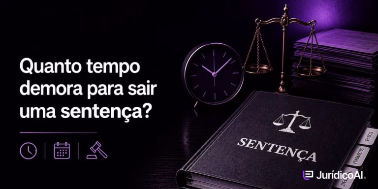 Entenda quanto tempo pode levar para sair uma sentença, qual é o prazo previsto para a sentença e quais fatores podem influenciar esse período.