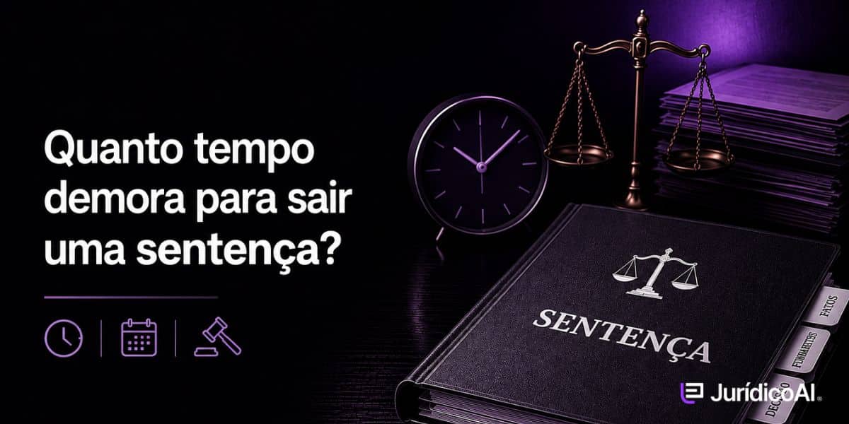 Quanto tempo demora para sair uma sentença Entenda quanto tempo pode levar para sair uma sentença, qual é o prazo previsto para a sentença e quais fatores podem influenciar esse período.