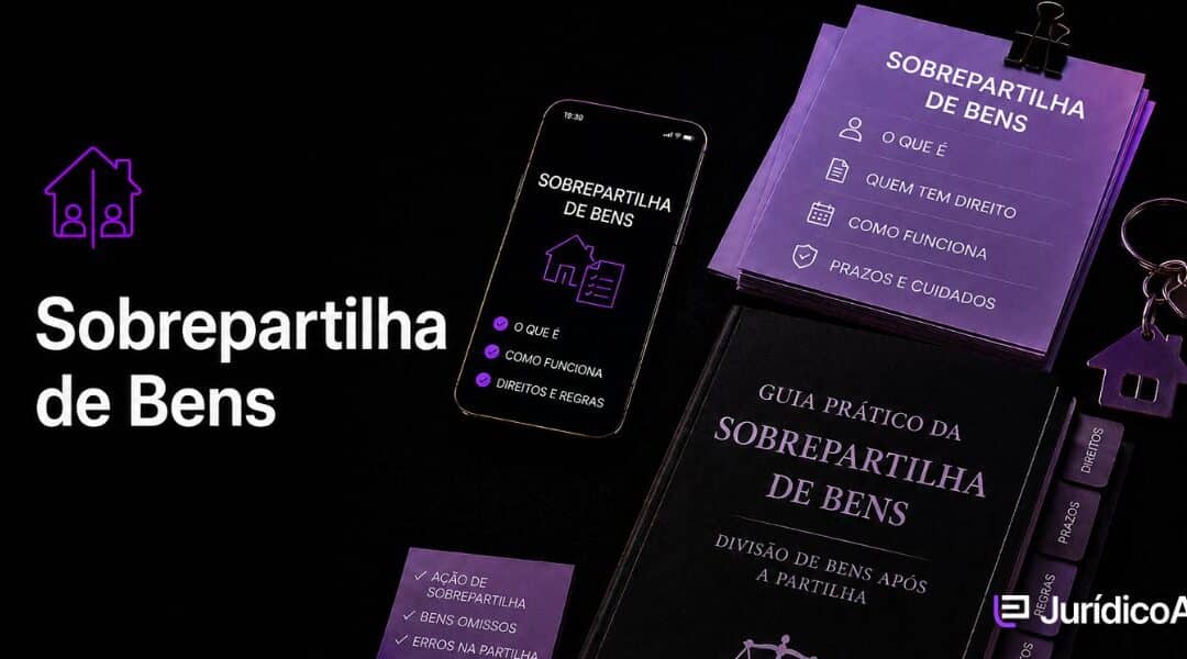 Sobrepartilha de bens: entenda como funciona e quando fazer