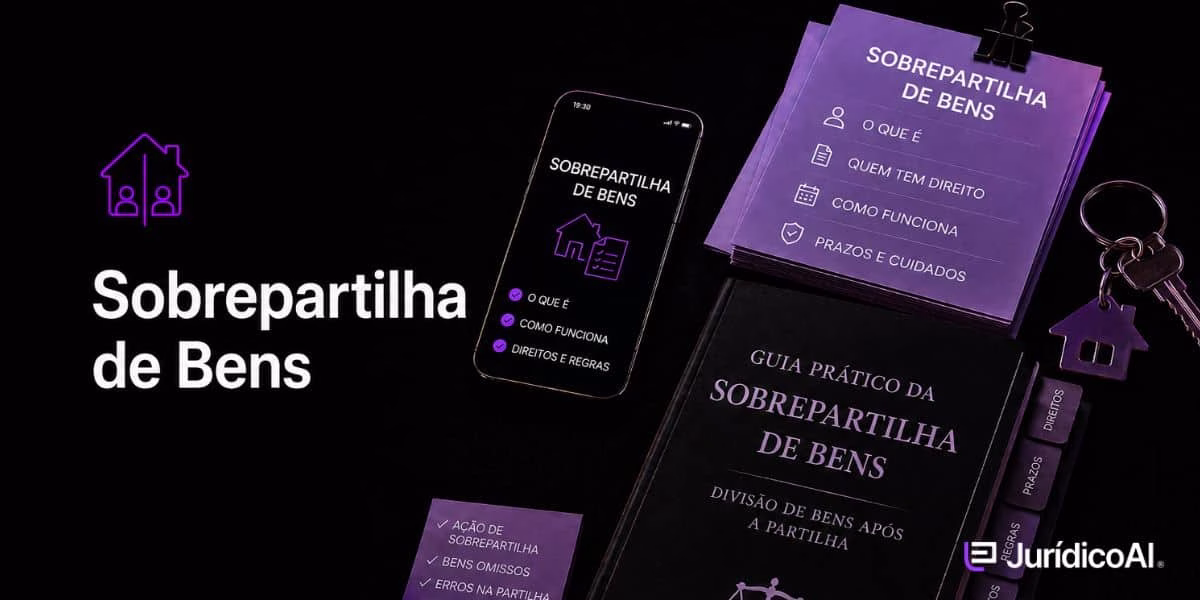 Sobrepartilha de bens: entenda como funciona e quando fazer