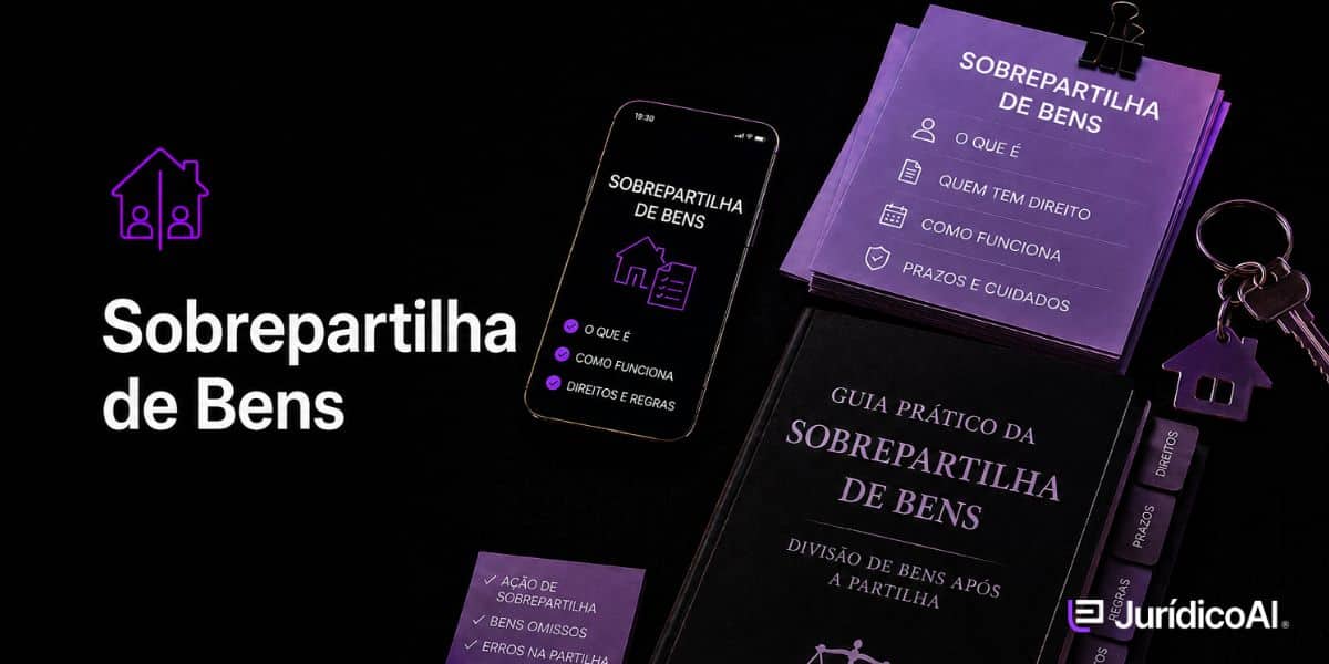 Sobrepartilha de Bens Entenda o que é sobrepartilha de bens, quando ela é necessária, como funciona, qual o rito, o valor da causa e o prazo para requerê-la.