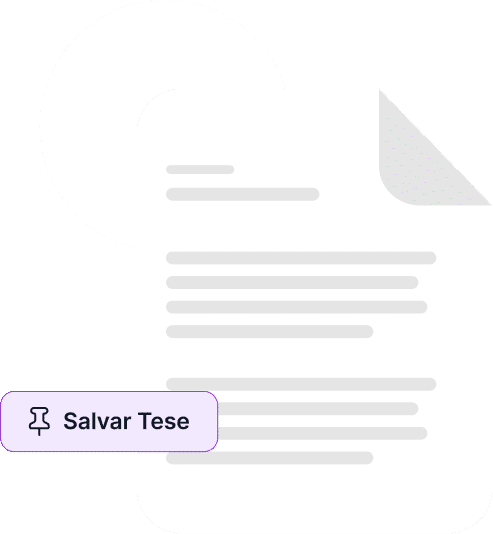 Peça em edição na Jurídico AI com o botão Salvar Tese ao lado do texto