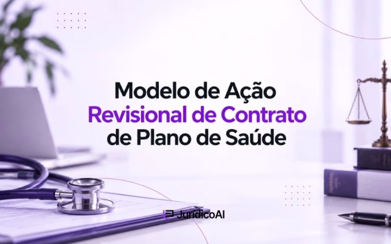 Modelo de Ação Revisional de Contrato de Plano de Saúde para casos de reajuste abusivo por faixa etária, com fundamentação no CDC, Lei nº 9.656/1998 e jurisprudência do STJ.