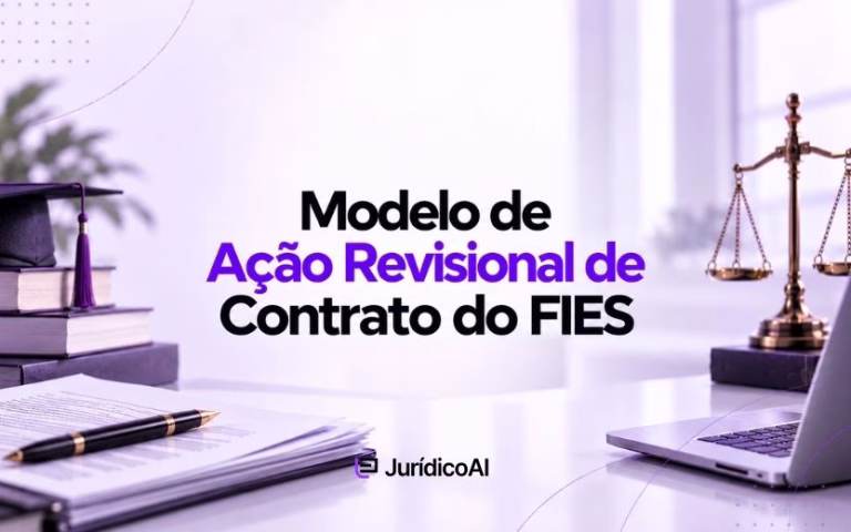 Modelo de Ação Revisional de Contrato do FIES