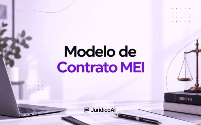 O modelo de contrato MEI formaliza a prestação de serviços entre o Microempreendedor Individual e o contratante, estabelecendo objeto, obrigações, pagamento, prazo, rescisão e demais condições da relação contratual.