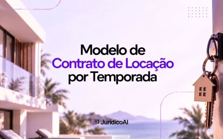 Modelo de Contrato de Locação por Temporada
