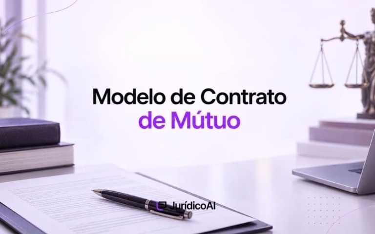 Modelo de Contrato de Mútuo com cláusulas sobre objeto, entrega do empréstimo, restituição, juros, garantias, inadimplemento e foro de eleição.