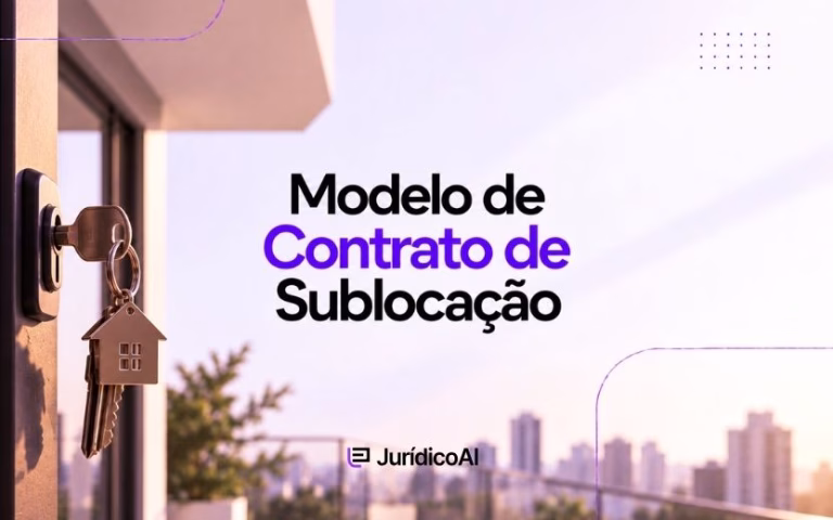 Modelo de Contrato de Sublocação